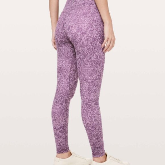 LULULEMON Align Pant in Arabesque Antoinette Smoky Quartz. Size 2 Dot Confirmed - Picture 3 of 13